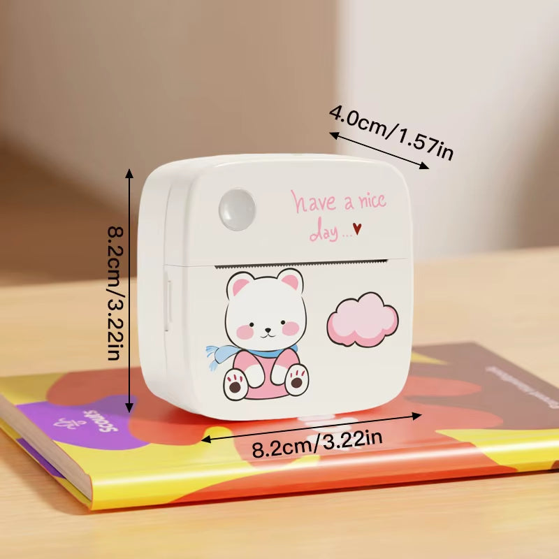 B2 Mini Printer Sticker Thermal Inkless Printer Ios Android Bluetooth Portable Printers Photo Printing Maker for Iphone Xiaomi