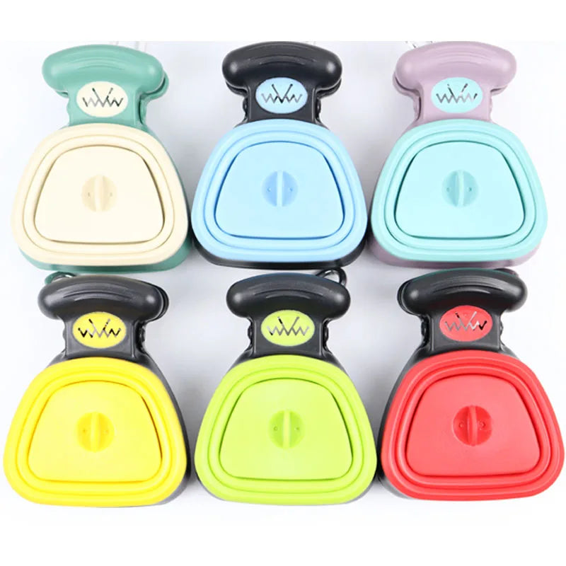 PawPort™ Foldable Pet Pooper Scooper – Clean & Go with Decomposable Bags