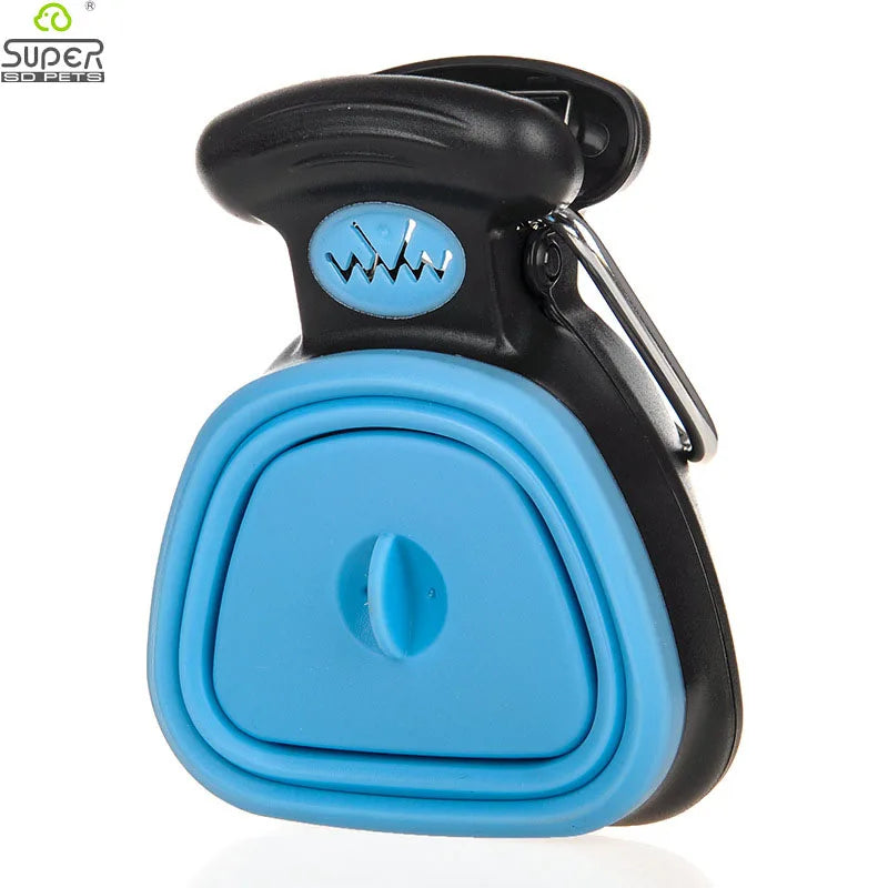 PawPort™ Foldable Pet Pooper Scooper – Clean & Go with Decomposable Bags