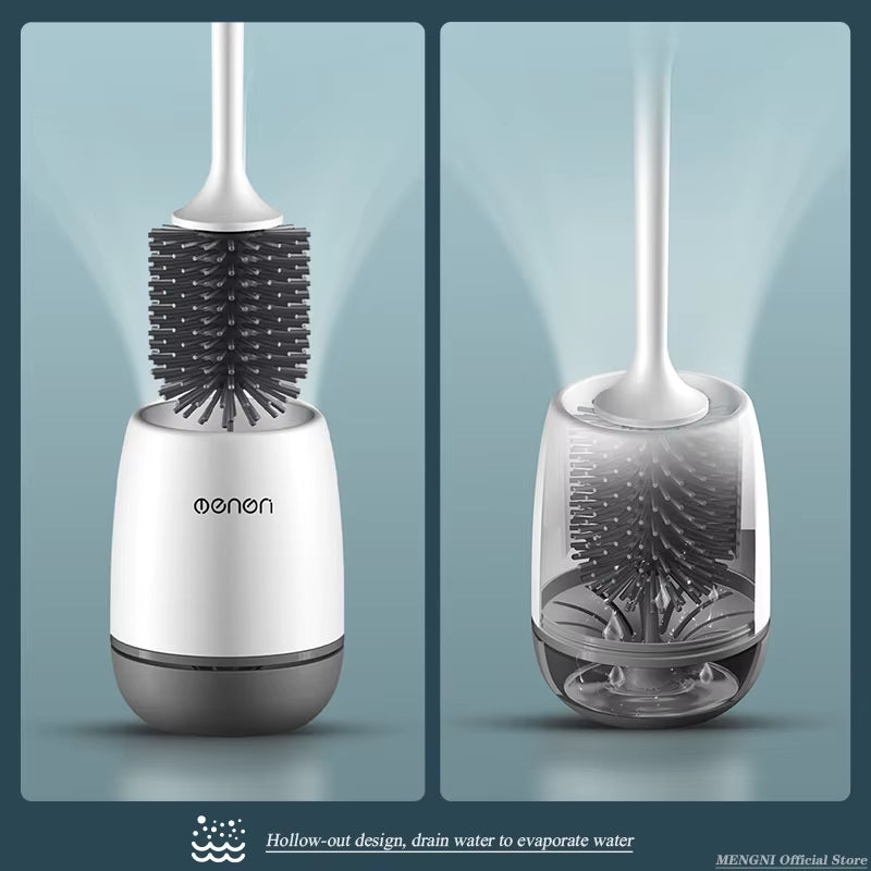 SanitPro TPR Silicone Toilet Brush – Ultra-Durable, Ergonomic Design for a Cleaner, Fresher Bathroom